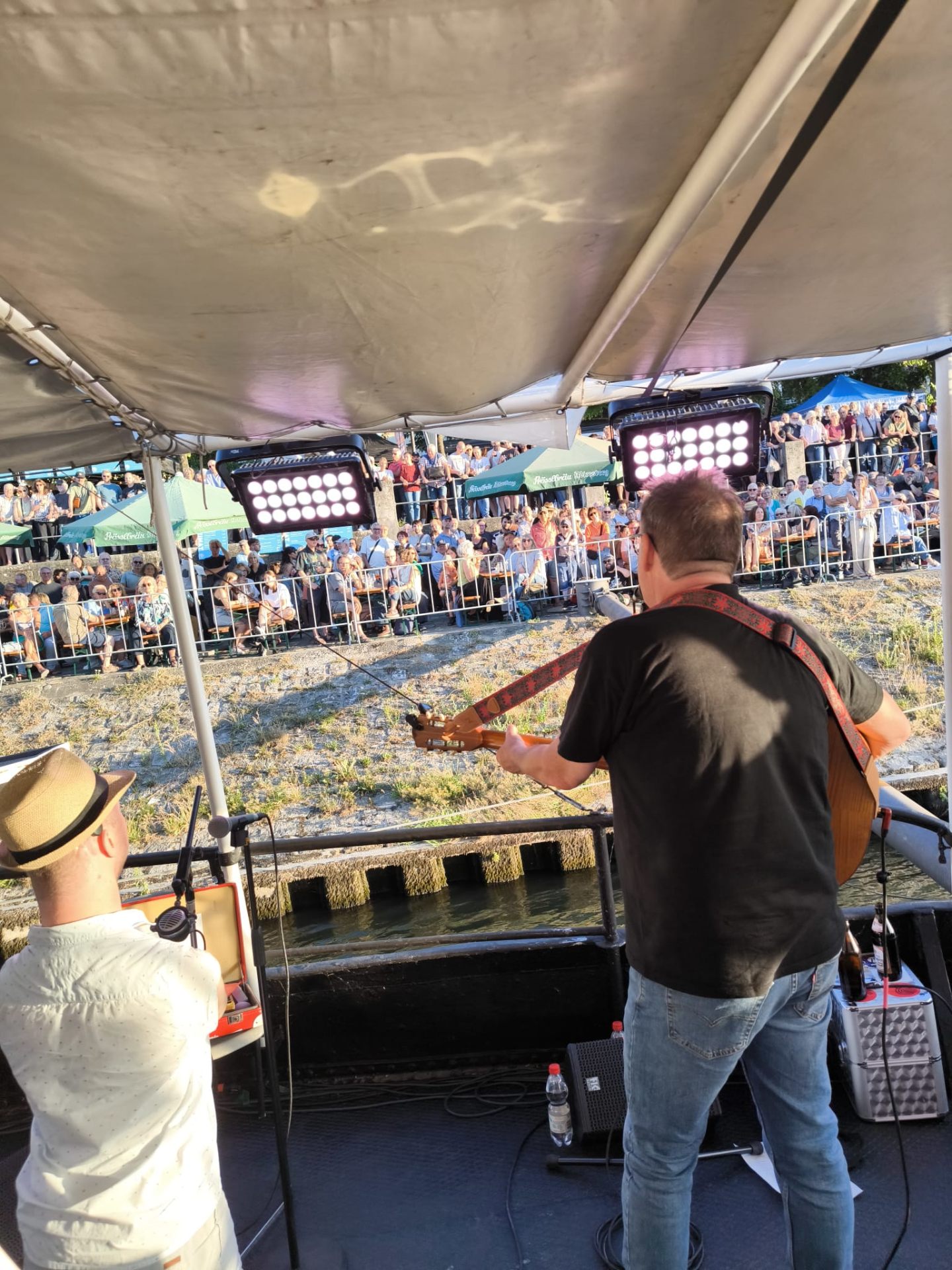 Blick von der Bühne ins Publikum beim Internationalen Jazzweekend Regensburg